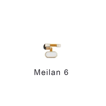 Dodir dijelova za popravak Meizu Meilan 6 Fleksibilan kabel Tipka Home Senzor otiska prsta 