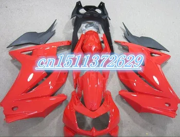 Dor-ABS izglađivanje za KAWASAKI Ninja ZX250R 08-12 crna crvena ZX-250R 2008-2012 ZX 250R 08 09 10 11 12 2008 2012 ubrizgavanje D