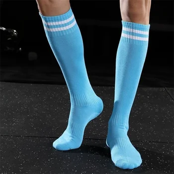 Duge dječje čarape Unisex za odrasle bez nogometne čarape 2023, Sportske nogometne čarape-слипоны, Košarku, prozračna golfs prugama, Soc