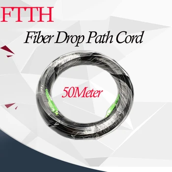 FASO 50-metarski SC/APC-SC/ APC 1-wire fiber-optički vanjski dalekovod, patch kabel, однорежимная skakač G657A1 FTTH