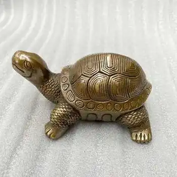 Fin ukras u obliku kornjače od antičkih mesinga