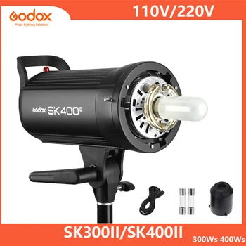 Godox SK300II 300Ws SK400II 400Ws Profesionalni uređaji studio bljeskalica, ugrađeni стробоскоп, bežični sustav X 2.4 G, ažuriranje SK400