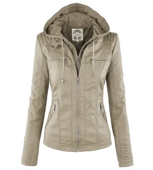 Gotička jakna od umjetne kože, ženske гранжевые hoodies, zima-jesen, мотоциклетная jakna Y2k, odjeća, basic jakna od umjetne kože, kaput