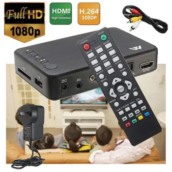 Hd Vga Av Izlaz Mini Hdd media player HDMI je kompatibilan Sa Vga Sd Za Auto Media player Hddk6 Media Tv Box automatska reprodukcija Full Hd