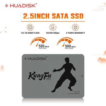 HUADISK HDD 2,5 Hard disk SSD 1 TB, 2 TB 512 GB, 256 GB Interni statički disk sata 3-6 Gbit/s TLC Pribor za Prijenosna Računala