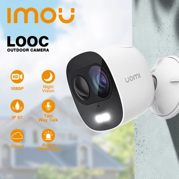 IMOU Camera LOOC Wifi IP kamera Bežična Kućna sigurnost Otvoreni/Zatvoreni dvostrani razgovor nadzorne noćni Vid 1080P