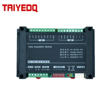 Industrijski kontroler Modbus TCP Brzi Ethernet modul sa 8 analognih ulaza i 4 Analogna izlaza