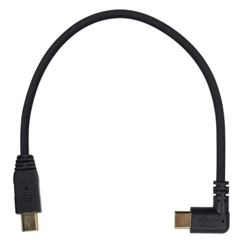 Kabel adapter Mini USB to Type C 90 Stupnjeva USB 3.1 Type C u miniUSB Pretvarač Izravna dostava