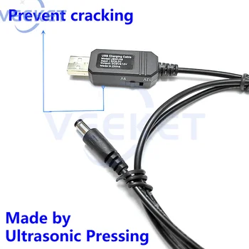 Kabel-USB adapter Kabel za podizanje napona 800 ma Ulazni napon DC5V 1A-2.1 A Izlazni napon DC9V-12V 1 M Za Ruter Auto Matičar