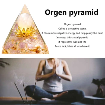 Kristali Epoksidna smola Оргонитовая Piramida Generator energije Orgone Healing ukras
