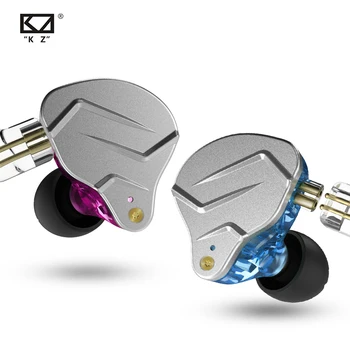 KZ ZSN PRO 1BA + 1DD Hibridna tehnologija HI-Fi Metalne Slušalice Woofera Umetke Sportski Slušalice s redukcijom šuma ZS10 PRO ZST AS10