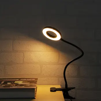 Lampe s Fleksibilan zaslon osjetljiv na Dodir-Zatamnjenje, L Lampica Za Knjige kreveta I računala 3 Boje profila, USB Punjiva Led Lampe, 4 Tipke