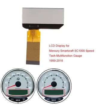 LCD instrument ploča za Mercury Smartcraft SC1000, brzinomjer, brojač okretaja, multi-senzor