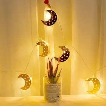 Led dekorativna svjetiljka, Гирлянда u obliku Meseca, Противоизносный metalni zastor, Dekorativna lampa za uređenje doma