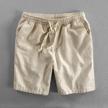 Ljetne kratke hlacice, plaža hlače, Muške Slobodan uske hlače čipka-up, Lana Modni Svakodnevne hlače, Japanski sportski muške hlače