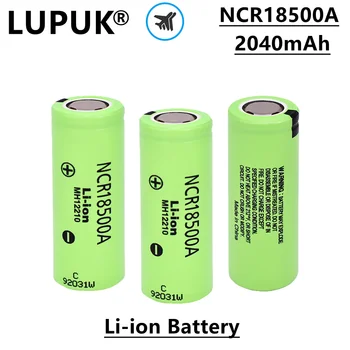 LUPUK - Nova visokokvalitetna li-ion punjiva baterija 18500A, 3,7 U, 2040 mah, se koristi u medicinskoj opremi, lampiona itd