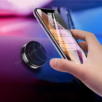 Magnetni auto držač za telefon, držač u automobilu za iPhone 14 13 12 11 XR Pro Huawei, nosač na магните, Zidni mali stolić za mobilni telefon, GPS Podrška