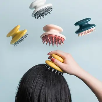 Masažna četka-šampon, gumena masažna četka za čišćenje kože glave za pranje direktne kovrčavu gustim vlažne kose i tuširanje