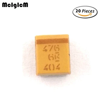 MCIGICM 20шт B 3528 47 μf 6,3 U SMD kondenzator танталовый