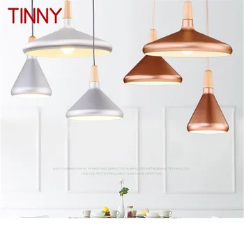 Metalne viseće svjetiljke u skandinavskom stilu, moderne i jednostavne led rasvjete za kućne dekorativne blagovaonica