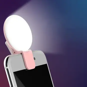 Mobilni telefon LED Selfie Ring Light Prijenosni Mini Solidne Praktičan tri kata Затемняющий Krug Fotografije Заполняющий svjetlo