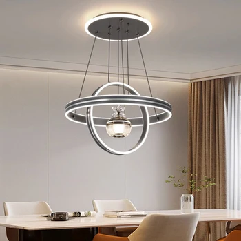 Moderni viseće svjetiljke za blagovanje unutarnja rasvjeta Stropna lampa visi svjetiljka led luster za dnevni boravak unutarnja rasvjeta