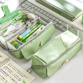 Modni kutija za olovke zip, čvrsta torbica za olovke, torbica za pohranu za žene i djevojčice