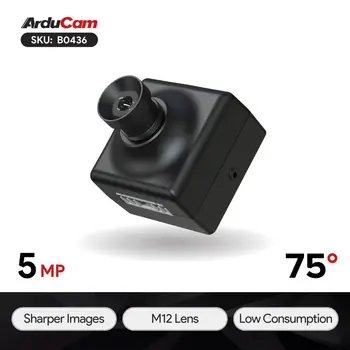 Modul kamere Mega 5MP SPI s objektivom M12 za bilo koji mikrokontroler