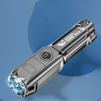 Moćna baterija, punjiva led tactical flashlight, napajanja za svjetla, ultra bright prijenosna svjetiljka