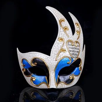 Muške i ženske maske za loptom-maskenbal, Venecijanska maska za oči, maske, kostim, dekor za kostime