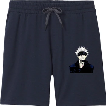 Muške Kratke hlače u stilu hip-hop Gojo Satoru, strme japanski Anime sa po cijeloj površini дзюдзюцу Кайсен, cool muške Ljetne Kratke hlače u stilu Харадзюку, cool Muške Kratke hlače Za Odmor