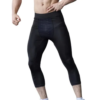 Muške sportske ošišan hlače za teretane, običan prozračna udobne hlače