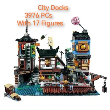 Na raspolaganju City Docks 70657 Građevinskih blokova, u skladu s modularnim modelom 06083 blokovi, Dječje igračke, pokloni za rođendan i Božić
