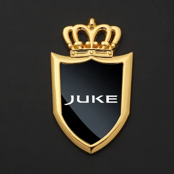 Naljepnice za auto ikone, bočna stakla, metalne naljepnice za vozila za vozila NISSAN Juke s logotipom, pribor
