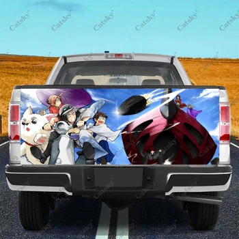 Naljepnice za vozila u stilu anime ГИНТАМА, naljepnice na rep, naljepnice za modifikaciju automobila, pakiranje, naljepnice za ukrašavanje izgled karoserije