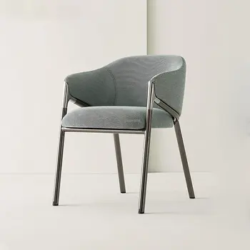Namještaj za stolom od Skandinavske tkiva Moderan Dizajn Naslona Singl kauč stolice Minimalistički dizajn balkona jednostavne stolice za odmor
