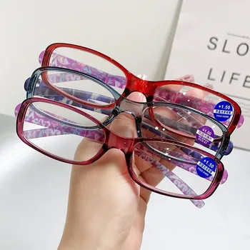 Naočale za čitanje, Ženske Anti-Plave, Dar roditeljima, Ženske Modne Naočale na recept sa stupnjem + 1,0 ~ + 4,0