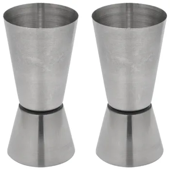 Nehrđajući čelik 25/50 ml igrač, Bar Obrtni Dual Spirit Mala čašica Peg Mala čašica za bar, zurke, shaker za vina i koktela