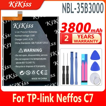 Nova baterija KiKiss 3800 mah NBL-35B3000 za TP-link Neffos C7 TP910A TP910C Velikog kapaciteta