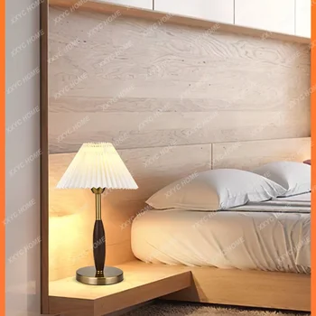 Nova kineska noćni lampe od drveta, topla минималистичная kreativno spavaća soba u retro stilu, mali noćni lampe za čitanje