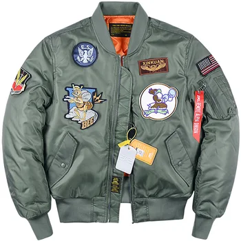 Nova Muška Vojna Taktički Vojska jakna-бомбер L2B, bejzbol jakna, pilot faksu, vodootporan zimski kaput ratnog ZRAKOPLOVSTVA