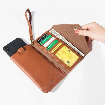 Nova šaren torba za mobilni telefon od umjetne kože, multifunkcionalni novčanik, zaštita od pada, torbica za mobilni telefon, držač kreditne kartice