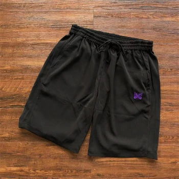 Nove Crne kratke hlače s oštrim Rubovima, muške I ženske Gaćice s izvezenim Leptir 2023ss, Ljetni elegantne kratke hlače s džepovima