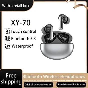 Nove Slušalice XY-70 ENC + ANC TWS Bluetooth osjetljiv na Dodir, Bežične Slušalice HD Stereo, Vodootporne Slušalice s redukcijom šuma, Slušalice