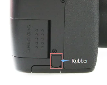 Novi gumeni poklopac pretinca za baterije za Canon 450D 500D i 550D 600D za popravak slr fotoaparat EOS