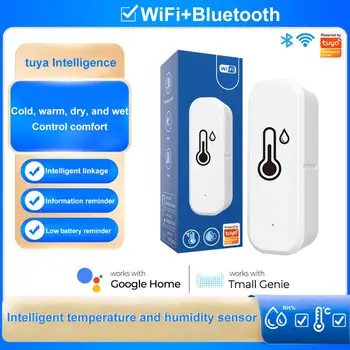 Novi inteligentni detektor temperature i vlažnosti Tuya WiFi/Zigbee, senzor vlažnosti, sigurnosni sustav Pametne kuće, rad s Alexa Google