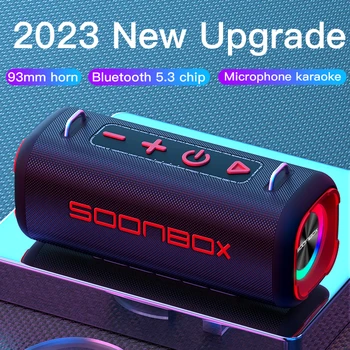 NOVI proizvod TOPLA RASPRODAJA SOONBOX S9200 80 W Snažan Bežični Bluetooth Zvučnik Prijenosni Vanjski Vodootporni Stereo Subwoofer Karaoke