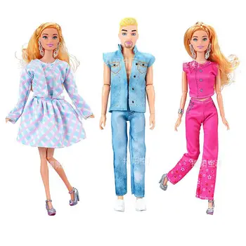 Novi proizvodi Kawaii, Moderna Muška i ženska odjeća, dječje igračke, odjeća za zaljubljene, Besplatna dostava, pribor Dolly za dječje igre Barbie Ken DIY
