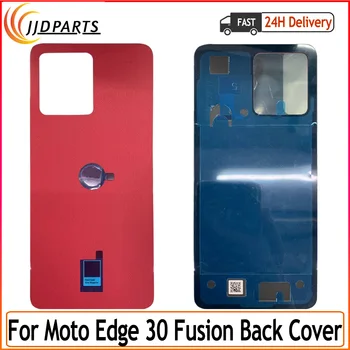 Novost Za Motorola Moto Edge 30 Fusion Stražnji Poklopac Pretinca za baterije Stražnja Vrata Telo Staklena Ploča Za Moto Edge 30 Fusion Poklopac pretinca za baterije