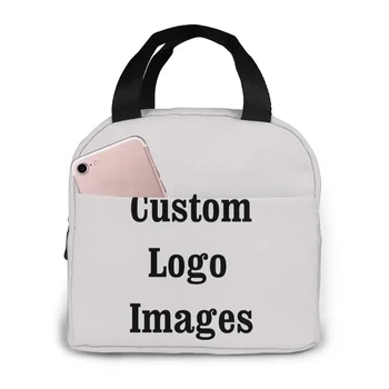Običaj Logo Cooler Lunch Bag sa uzorkom za djevojčice, Prijenosni Термосумки za piknik za školsku djecu, kutija za dječake, Дропшиппинг
